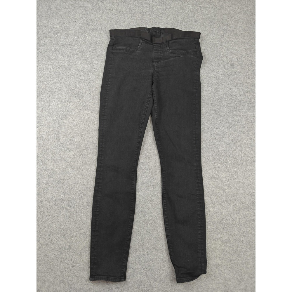 Helmut Lang Pants Mens 30 Black Slim‎ Stretch Elastic Waist Skinny Chino Denim